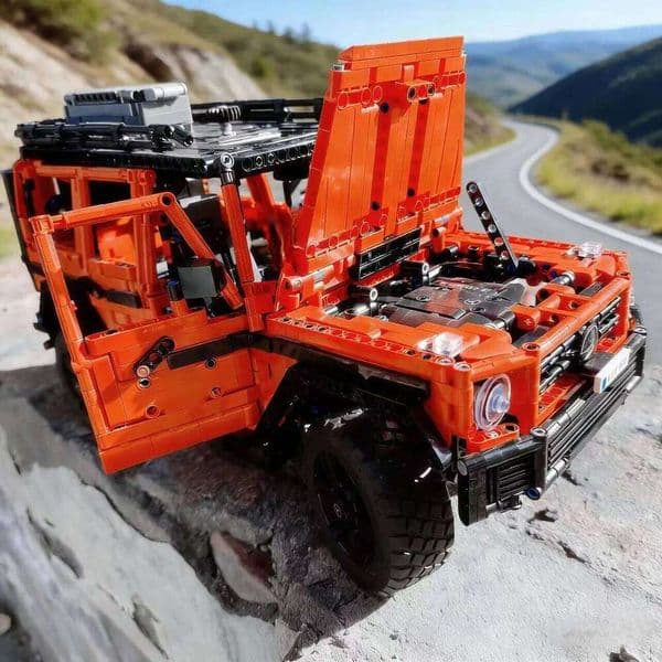 2891Pcs Technical 1:10 G500 Off-Road Car Building Blocks Set Mechanical SUV Vehicle Model,Assembly Toy for Boys' Birthday Gifts 26L0514