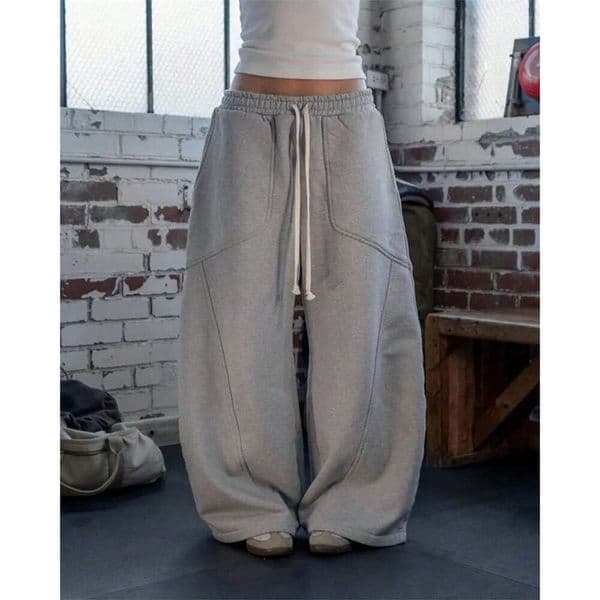 American high street hip-hop casual pants, loose wide-leg long trousers