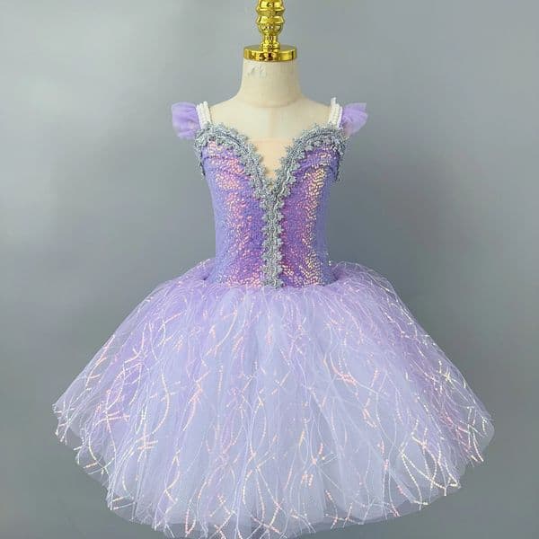 Purple Ballet Dress Performance Clothing Swan Lake Tutu Professional Girls Dance Ballerina Dress Costumes Party Dress 260512