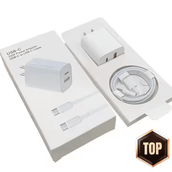 2026 newest wholesale 2 in 1 Set 20W PD Type C USB Charger Kit USB-C Cable Fast Charging Fast charging Original adapter charger is suitable for iPhone Chargers