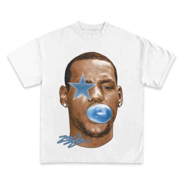 James Basketball Star T Shirt Men Women Short Sleeve Cotton Tees American Vintage Brand T-shirts Summer Tops Streetwear J260515