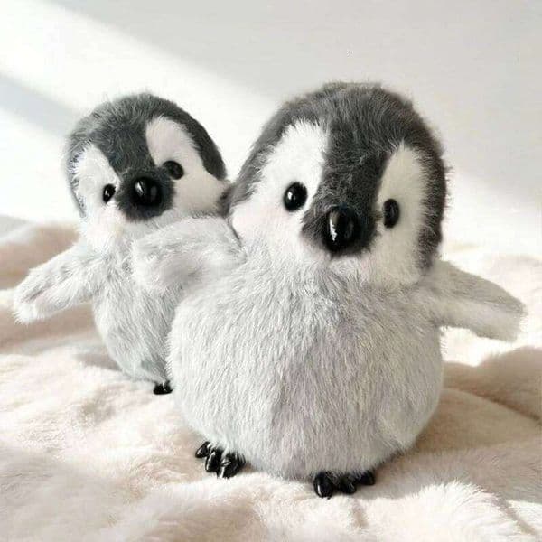New Standing Penguin Plush Toys Soft Cute Animals Plushie Throw Pillow Couple gifts Home Ornaments Kawaii Gifts for Children 26W0515