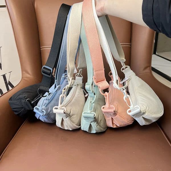 Mini Womens Nylon Shoulder Bag Casual Sports Female Hobos Crossbody Bags Fashion Fanny Pack Purse Handbags 260514