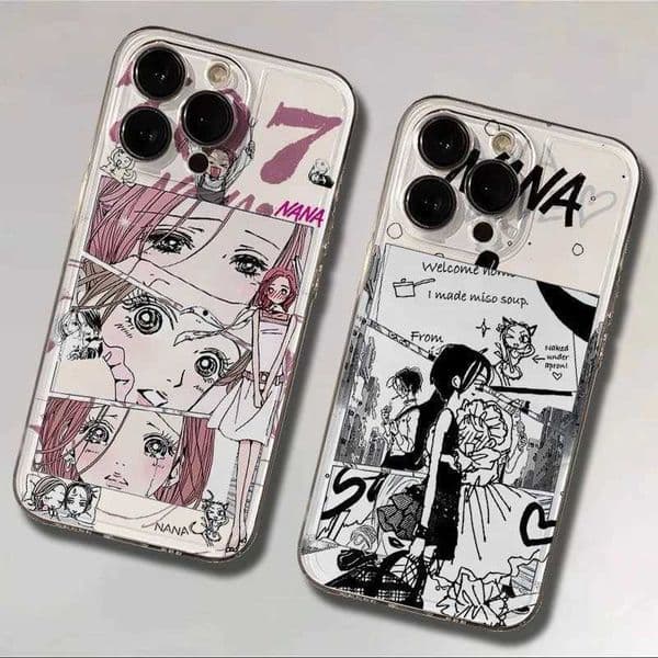 Japan Anime Nana Oosaki Phone Case For iPhone 17 16 15 14 13 12 11 Pro Max Mini SE 7 8 Plus 17E Air Shockproof Transparent Cover C260515