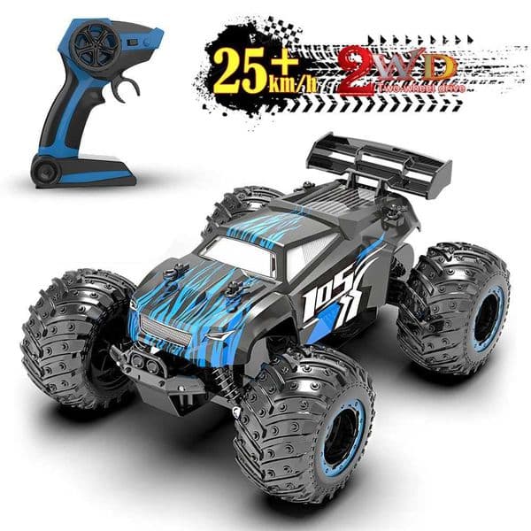 JJRC Q105 118 Remote Control Car 25KM/h With Led Lights 24G Inductor RC Off-Road Cars High Speed Brushless Motor Children Toys L260515IVVM