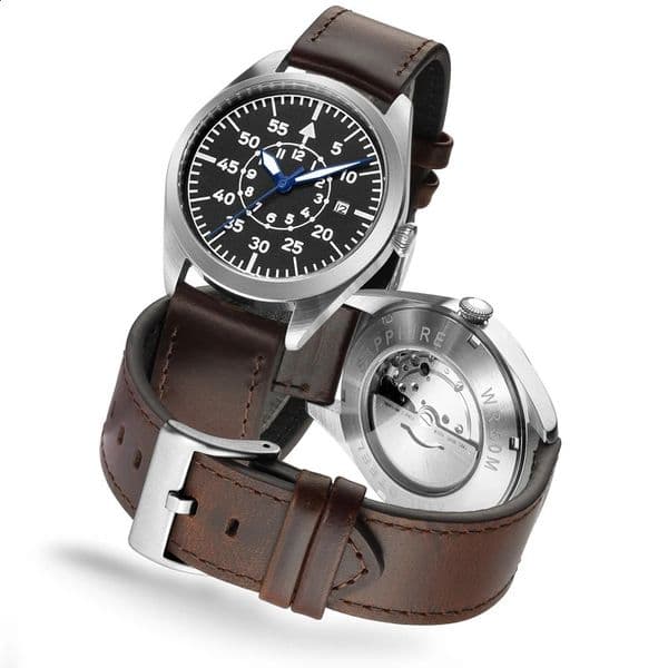 Flieger Pilot Watch A Type B Automatic Field Reloj Piloto Relogio Mechanical Wristwatch Orologio Pilota Montre Pilote 260514