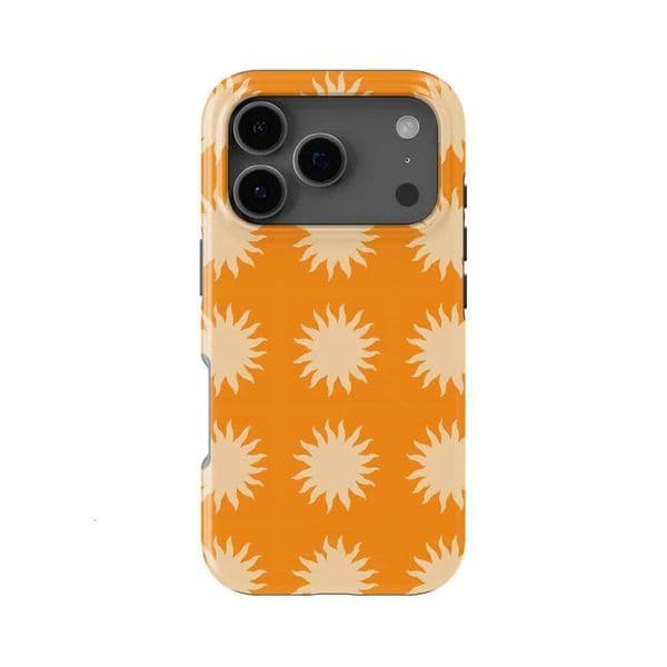 Luxury Clmj Sunkissed Phone Case for iPhone 17 16e 16 15 14 13 12 11 X XS XR XSMAX 7 8 Air Pro Max Plus Double-layer Back Cover 26Y0515