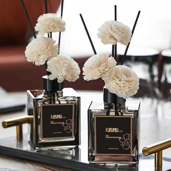 Flameless He Fragrance fragrans gardenia Aratherapy Oil with Reed Diffuser Stick Liquid Air Freshener Ro Decor OrnamentsJ260515