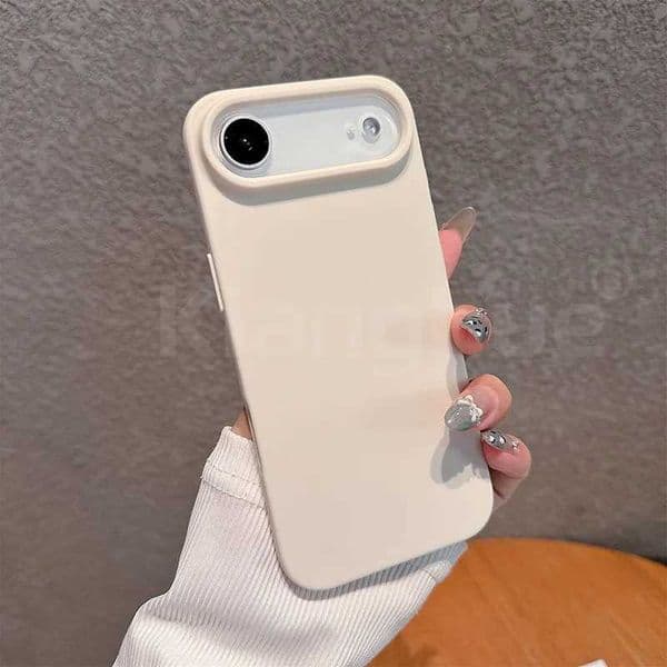 Luxury Pattern Matte Candy Color Silicone Soft Case For iPhone 17 air 17 pro 17 pro max Solid Color Shockproof Cover Shell C260515