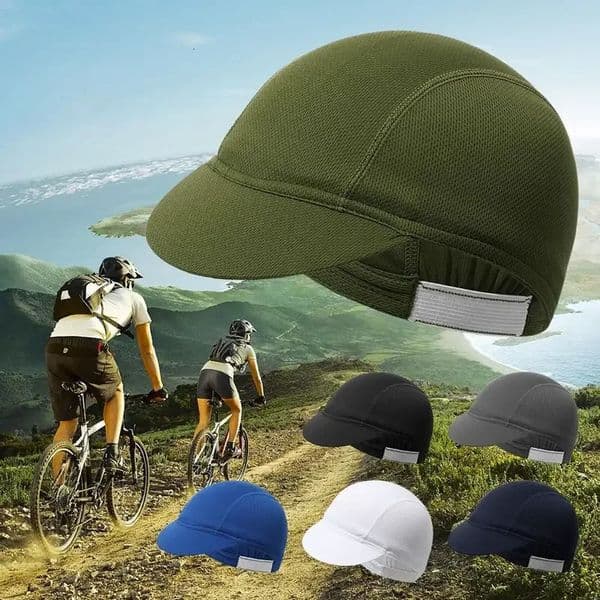 Cycling Cap Bicycle Hat With Visor UV Protection Sun Block Headwear For Men Women Road Bike Head Caps Helmet Liner260511
