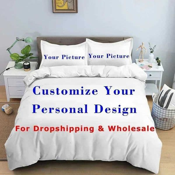3D Custom Bedding Set Interesting Creative Customized Duvet Cover With case Twin Full Queen King Size POD L260515