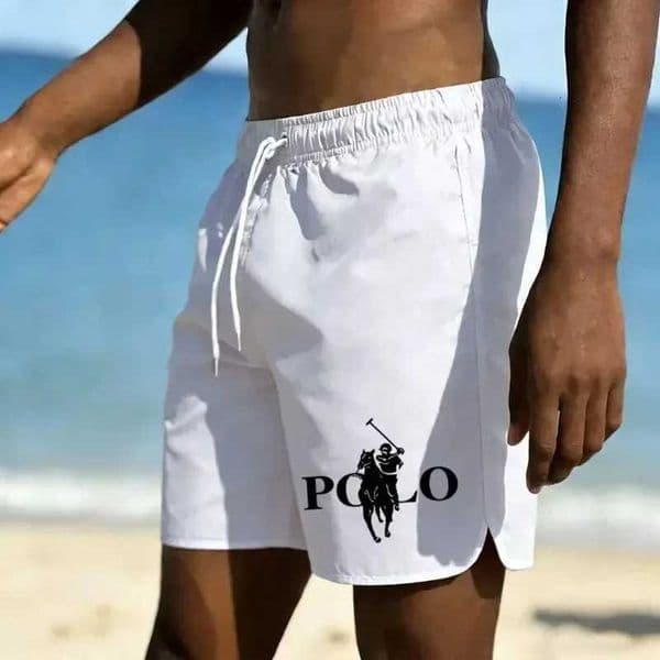 2026Mens trendy printed beach pants lightweight and breathable quick drying shorts daily wear for beach vacation swimming L260515