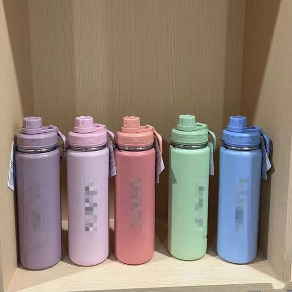 Thermos Cup Designer Water Cup Back To Life 710ml Sports Water Bottle Outdoor Travel Yoga Pot Cup