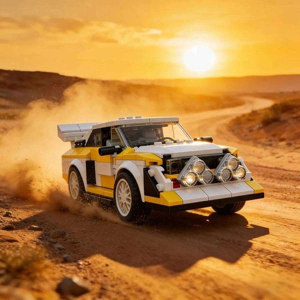 Track Thrill Race Car Building Kit DIY Assembly Toy Young Hobbyists a Cool Racing Vehicle Model Holiday Gift for Kids