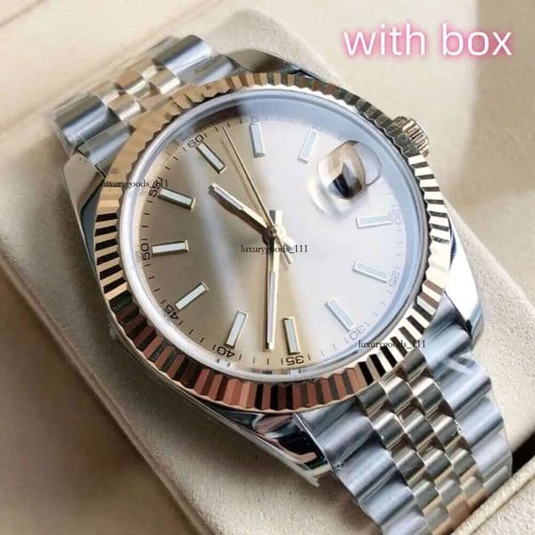Men's watch 41MM 36MM Automatic Mechanical 28mm 31mm Quartz Designer Sapphire Glass Waterproof Lady's Watch With Box Women's Watches