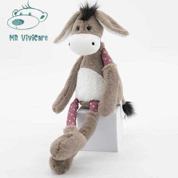 Cute Cartoon Baby Eeyore Simulation Donkey Stuffed Animal Soft Plush Toy Doll For Birthday Children Gift CollectionJ260515