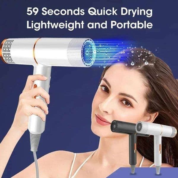 Powerful Professional Hair Dryer 110V/220V Fast Heating High-Speed Styler for Home Dormitory and Salon Use W260515
