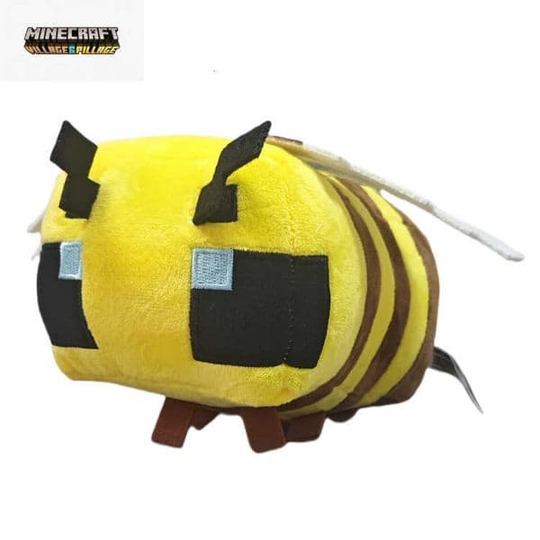 Minecraft Plush Toy Game Cartoon Peripheral Doll Yellow Bee Stuffed Animal Student Doll L260515TH46