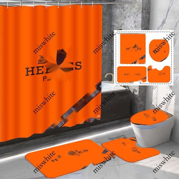 Fashion Creative Digital Printing Waterproof Curtain Polyester Bathroom Shower Curtains