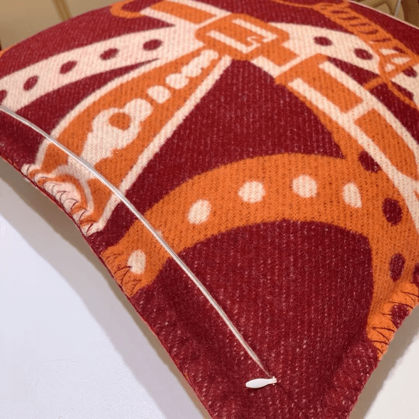 1500g Orange Wool cashmere H Blankets 135&170cm 1.5KG Thick Home Sofa Blanket Big Size