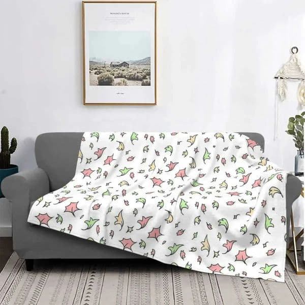 Luxury Designer Decor Heartstopper Leaves Spring Blanket Coral Fleece Plush All Season Portable Soft Throw Blankets For Sofa Car Rug Piece r 9