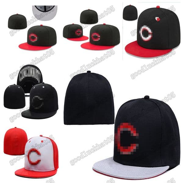 Gorras Redses- C letter Baseball caps women men gorras bones aba reta touca toca Flat Full Closed Fitted Hats