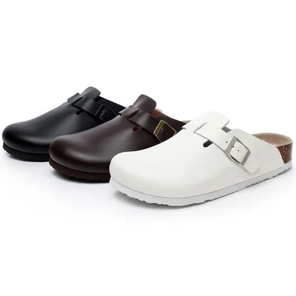 Cork Shoes Camel Classic Closed Toe Mule Slippers PU Leather Fashion Sandals Man Women Unisex 3546 260514