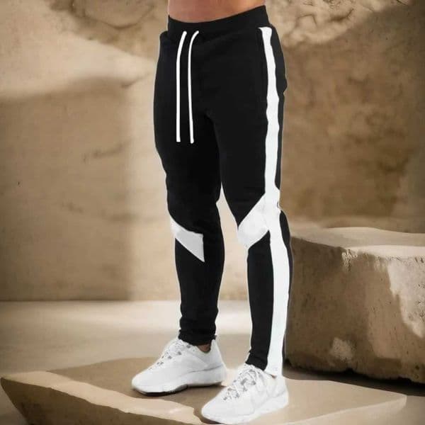 Mens Casual Pants Autumn Winter Fleece Sweatpants Men Running Jogger Sports Gym Trousers Fashion Solid Color Workout Long Pants C260515