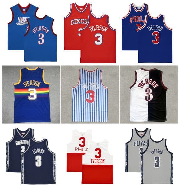 Basketball Throwback Jersey Sports Fan Apparel Available in Multiple Colors and Sizes