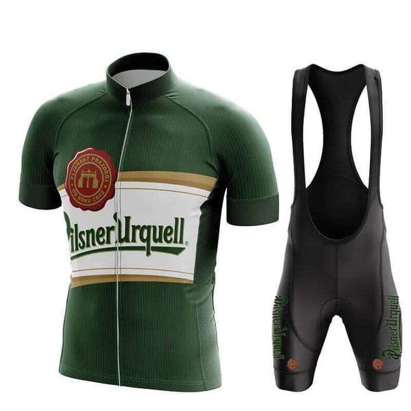 2022 Summer Clothing Green Small Striped Clothes for Czech Short Sleeve Quick-Drying Bike Jersey Man Cycling Suit 26Y0515