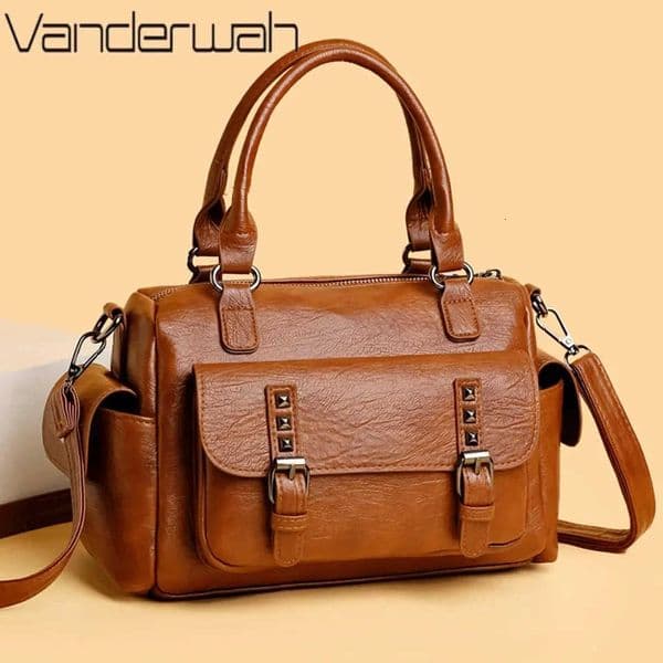 FAshion Shoulder Bags For Women Design Purse PU Leather Ladies Solid Color Crossbody Bags Messenger Commuting Sac H260515