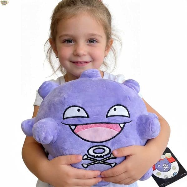 Pokemon Koffing Plush Toy Anime Pocket Monster Mega Gengar Gastly Evolution Edition Haunter Koffing Peluche Dolls Gift L26051569GK