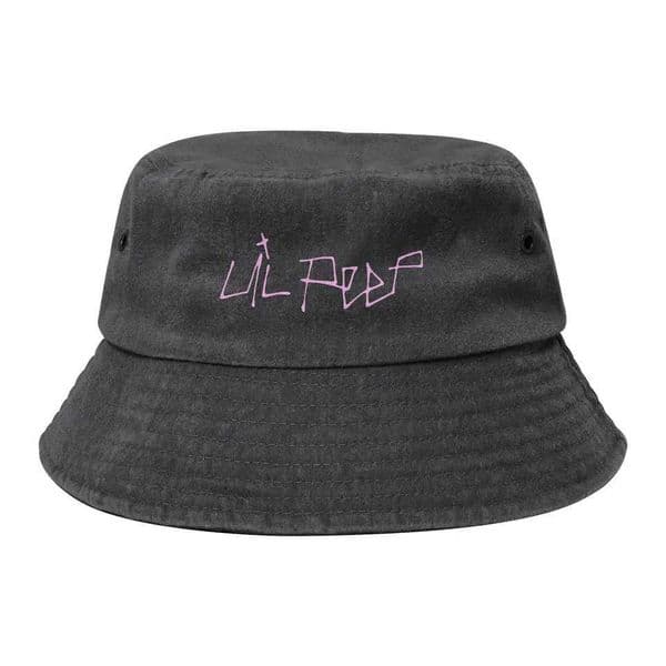 -Lil-Peep Bucket Hat for Unisex Summer Vocation Floppy Hat Stylish Lightweight for Outdoor Fishing Hat Headwear T260515