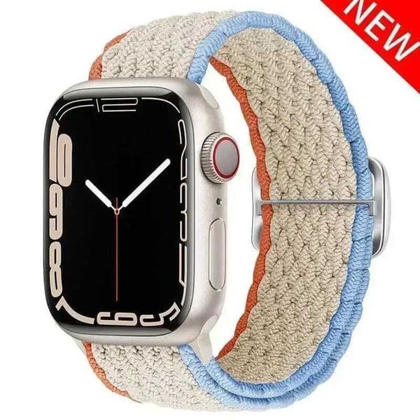 Braided Solo Loop For Watch Series 10 42MM 46MM Ultra band 40mm 44mm 41mm 49mm 45mm Elastic bracelet iWatch 9 8 7 se strap X260514