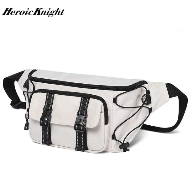 Heroic Knight Male Fanny Pack Fit 11 iPad Waterproof Sport Running Belt Pouch Leisure Women Short Trip Messenger Bag Chest BagT260515