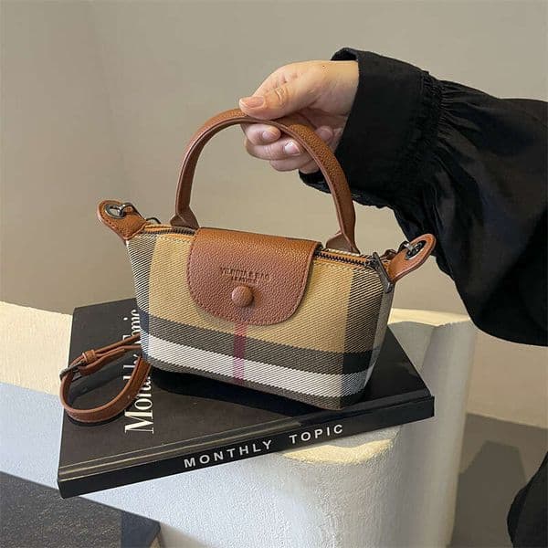 Niche mini phone nylon fabric hand-held dumpling new shoulder crossbody small bag, handheld coin purse