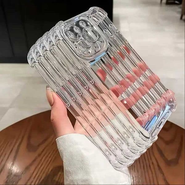 A pack of 5 shockproof transparent phone cases suitable for iPhone 16 15 14 13 12 11 Pro Max X Xs Max Xr 8 and 7 Plus C260515