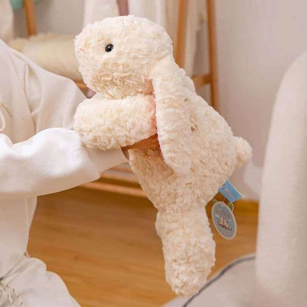 55cm Cute Plush Bear Rabbit Elephant Duck Pillow Soft Stuffed Animal Toy Long Hugging Cushion for Kids Birthday Home Decor 26W0515