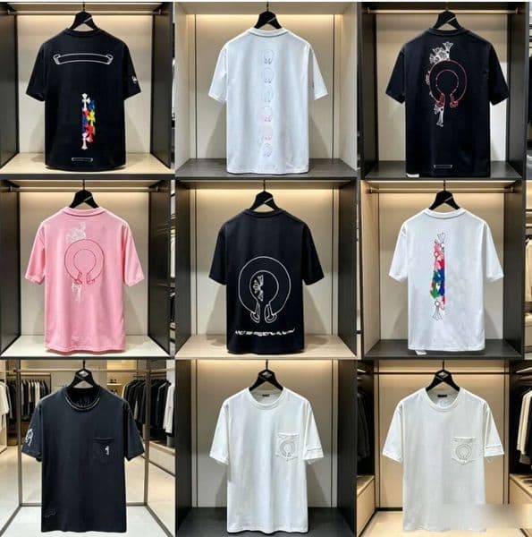 Mens heart shirt designer clothes women T Shirts Fashion Street Hip Hop Crew Neck Letter Graphic Print Short Sleeve Breathable Classic Casual Loose tee