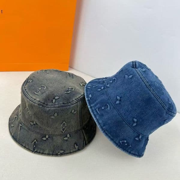 Bucket Hat 2 Colors Designer Women Men Cowboy Hat Casquette Luxe Sun Hat Wide Brim Fisherman Fishing Vacation Holiday Outdoor Recreation Travel Autumn Winter