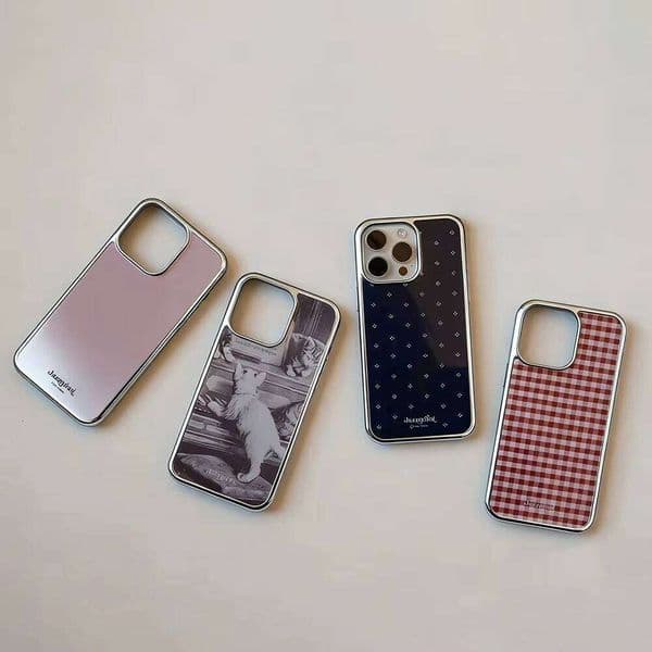 Stylish Luxury Pattern Comfy Electroplated Drip Glue Phone Case For iPhone 17 Air 16 Max 15 14 Plus 13 12 Pro 11 Back Cover 26Y0515