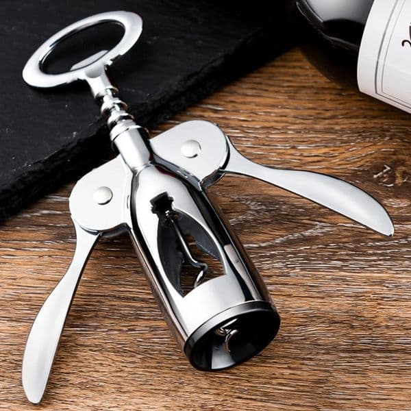 Hand Movement Bottle Opener Classic And Practical Stainless Steel Wine Opener Portable Wine Cork Remover Kitchen Gadgets 260515