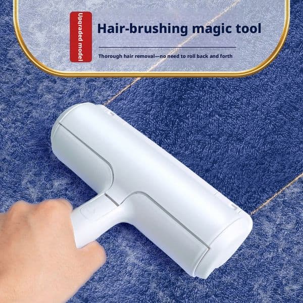 Pet Hair Remover Roller Reusable Lint Roller Dog Cat Fur Remover Portable Pets Hair Removal Cleaning Tool Hairs Scraper for Home