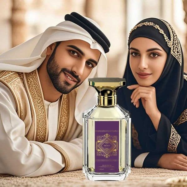 Long Lasting Unisex Eau de Parfum 100ml Luxury Rose Oud Amber Vanilla Fragrance Spray for Men and Women Middle Eastern Style Z260515