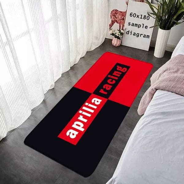Welcome Floor Mat Non-slip Foot Rug Italy Aprilias Racing Motorcycles Hallway Carpet Water Absorbed Rugs Bedside Mats Home Decor L260515