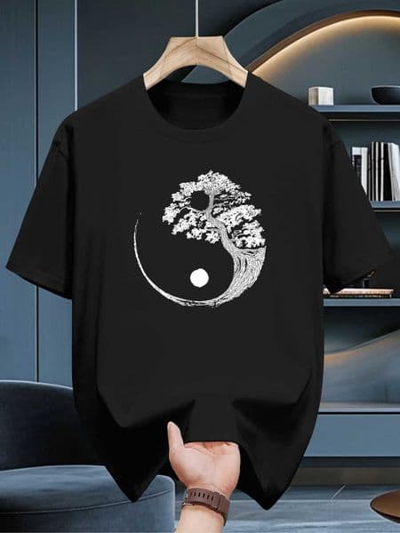 100 pure cotton short sleeved T-shirt fashionable and versatile casual choice Large size top in plus size H2605151