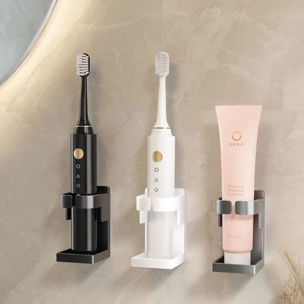 Electric Toothbrush Holder - Space-Saving Bathroom Toothbrush Organizer Essential Bathroom Accessories for a Clutter-Free Space 260514