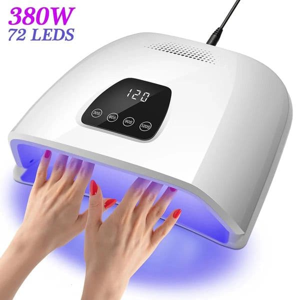 Professional Nail Drying Lamp for Manicure UV LED Nail Lamp For Gel Polish Dryer Machine With Auto Sensor Touch Screens 260509
