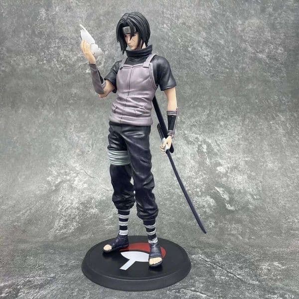 28CM Uchiha Itachi Figure Anime NARUTO Crow Shippuden Animation Model Toy Gift Collection Decoration Ornaments Artwork PVC 26L0515