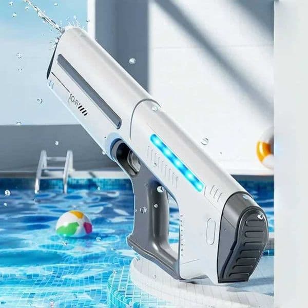 Children Fully Automatic Water Gun Storage Gun Large Capacity Electric Water Absorbing Toy Gun Summer Outdoor Water Toy GiftL26051544EP
